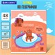 Тетрадь предметная DOG БОБИК 48 л., TWIN-лак, ГЕОГРАФИЯ, клетка, подсказ, BRAUBERG, 404786 404786