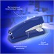 Степлер №24/6, 26/6 BRAUBERG "Standard+", до 30 листов, синий, 228609э 228609