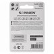 Батарейки КОМПЛЕКТ 4 шт., SONNEN Alkaline, AAA (LR03, 24А), алкалиновые, мизинчиковые, в блистере, 451088 451088