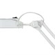 Настольная лампа светильник Дельта на струбцине, ЛЮМИНЕСЦЕНТНАЯ, цоколь 2G7, 11 Вт, белый 236466
