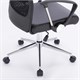 Кресло офисное BRABIX "Flight R EX-541", хром, экокожа, сетка, черное, 532516 532516