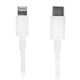 Кабель USB Type-C-Lightning с поддержкой быстрой зарядки, белый, 1 м, SONNEN, медный, 513612 513612