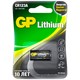 Батарейка GP Lithium CR123AE, литиевая 1 шт., блистер, 3В, CR123AE-2CR1 456688 - фото 337002
