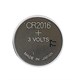 Батарейки литиевые GP Lithium CR2016 "таблетки, дисковые, кнопочные" КОМПЛЕКТ 2 шт., блистер 456690