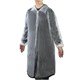 Халат одноразовый белый на липучках КОМПЛЕКТ 10 шт., XXL, 56-58 размер, 110 см, рукав на резинке, 25 г/м2, СНАБЛАЙН 631247
