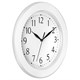 Часы настенные TROYKATIME (TROYKA) 122211201, круг, белые, белая рамка, 30х30х3,8 см 456777