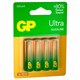 Батарейки КОМПЛЕКТ 4 шт., GP Ultra G-Tech, AA (LR6, 15А), алкалиновые, пальчиковые, 15AUA21-2CRSBC4 457746