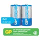 Батарейки КОМПЛЕКТ 2 шт., GP PowerPlus C (14C), солевые, в пленке, 14CEBRA-2S2 457758