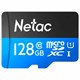 Карта памяти microSDXC 128 ГБ, NETAC P500 Standard, UHS-I U3, 128 Мб/с, (class 10), NT02P500PRO-128G-S 514056