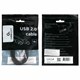Кабель USB 2.0 AM-AM, 1,8 м, CABLEXPERT, двойной экран, медь, Pro, черный, пакет, CCP-USB2-AMAM-6 514208