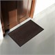 Коврик придверный 50х80 см, КОРИЧНЕВЫЙ, влаго-грязезащитный, 300 г/м2, рубчик, PRIMILA (ПРИМИЛА) STANDARD, 701015 701015