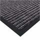 Коврик придверный 50х80 см, СЕРЫЙ, влаго-грязезащитный, 450 г/м2, ребристый, PRIMILA (ПРИМИЛА) EXTRA, 701023 701023