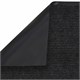 Коврик придверный 80х120 см, ЧЕРНЫЙ, влаго-грязезащитный, 450 г/м2, ребристый, PRIMILA (ПРИМИЛА) EXTRA, 701030 701030