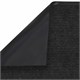 Коврик придверный 90х150 см, ЧЕРНЫЙ, влаго-грязезащитный, 450 г/м2, ребристый, PRIMILA (ПРИМИЛА) EXTRA, 701031 701031