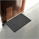 Коврик придверный 60х90 см, СЕРЫЙ, влаго-грязезащитный, 430 г/м2, ребристый, ЛЮБАША СТАНДАРТ, 701035 701035