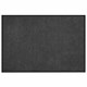Коврик придверный 80х120 см, СЕРЫЙ, влаго-грязезащитный, 430 г/м2, ребристый, ЛЮБАША СТАНДАРТ, 701037 701037