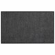 Коврик придверный 90х150 см, СЕРЫЙ, влаго-грязезащитный, 430 г/м2, ребристый, ЛЮБАША СТАНДАРТ, 701039 701039