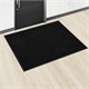 Коврик придверный 120х150 см, ЧЕРНЫЙ, влаго-грязезащитный, 430 г/м2, ребристый, ЛЮБАША СТАНДАРТ, 701040 701040