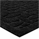 Коврик придверный 60х90 см, ЧЕРНЫЙ, грязезащитный, 430 г/м2, фактурный рисунок АЛМАЗ, ЛЮБАША, 701054 701054