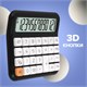 Калькулятор настольный BRAUBERG KW-1000-BK (152x132 мм), 3D-кнопки, 12 разрядов, черный, 272956 272956
