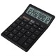 Калькулятор настольный BRAUBERG CH-12-BK (153х103 мм), 12 разрядов, двойное питание, черный, 272958 272958