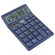 Калькулятор настольный BRAUBERG CH-12-BU (153х103 мм), 12 разрядов, двойное питание, синий, 272959 272959