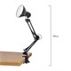 Настольная лампа-светильник SONNEN TL-006, струбцина, 40 Вт, Е27, черный, высота 50 см, 237648 237648