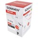 Настольная лампа-светильник SONNEN TL-006, струбцина, 40 Вт, Е27, белый, высота 50 см, 237649 237649