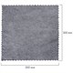 Салфетки из МИКРОФИБРЫ 30х30 см, GRAY & BLACK, big pack, КОМПЛЕКТ 10 штук, 180 г/м2, LAIMA HOME, 700610 700610
