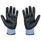 Перчатки нейлоновые SCAFFA "Рубеж Нит С", HPPE защита от порезов, нитриловое покрытие, размер 10, XL (очень большой) 701651