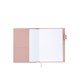 Ежедневник недатированный В6 130х185 мм BRAUBERG "Glam", под кожу, 160 л., розовый, 116219 116219