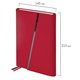 Ежедневник недатированный А5 145х213 мм BRAUBERG "Vogue", под кожу, магнитный клапан, 160 л., красный, 116225 116225