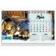 Календарь-домик настольный на гребне, 2026 г., BRAUBERG, 160х110 мм, 6 листов, "Котики", 117296 117296