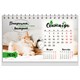 Календарь-домик настольный на гребне, 2026 г., BRAUBERG, 160х110 мм, 6 листов, "Котики", 117296 117296