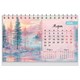 Календарь-домик настольный на гребне, 2026 г., BRAUBERG, 160х110 мм, 6 листов, "Природа", 117298 117298