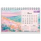Календарь-домик настольный на гребне, 2026 г., BRAUBERG, 160х110 мм, 6 листов, "Природа", 117298 117298