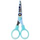 Ножницы 130 мм с цветной печатью "Пингвины", голубые, закругленные, BRAUBERG KIDS, 232271 232271