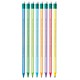Карандаш чернографитный BIC, 1 шт., "Evolution Stripes", HB, с ластиком, корпус ассорти, 8960342 180921 Карандаш чернографитный BIC, 1 шт., "Evolution Stripes", HB, с ластиком, корпус ассорти, 8960342 180921
