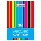 Картон цветной А4 МЕЛОВАННЫЙ, 10 листов 10 цветов, в папке, HATBER, 195х280 мм, "Creative Set", 008891 126945 - фото 343348