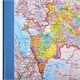 Коврик-подкладка настольный для письма (590х380 мм), с картой России, BRAUBERG, 236776 236776