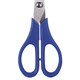Ножницы BRAUBERG для левши "Left hand", 170 мм, синие, 2-х сторонняя заточка, 236785 236785