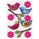 Наклейки из фетра "Птички", 11 шт., ассорти, ОСТРОВ СОКРОВИЩ, 661483 661483