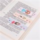 Закладки для книг с магнитом FASHION GIRLS, набор 6 шт., блестки, 25x196 мм, ЮНЛАНДИЯ, 113443 113443