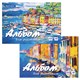 Альбом для рисования А4 40 л., склейка, обложка картон, подложка, BRAUBERG, 205х290 мм, "Краски лета", 106329 106329 - фото 348312