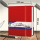 Скетчбук, слоновая кость 140 г/м2 200х200 мм, 80 л., КОЖЗАМ, резинка, BRAUBERG ART CLASSIC, красный, 113195 113195 Скетчбук, слоновая кость 140 г/м2 200х200 мм, 80 л., КОЖЗАМ, резинка, BRAUBERG ART CLASSIC, красный, 113195 113195