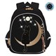 Ранец GRIZZLY анатомическая спинка, c брелоком, для девочек, "NIGHT CAT", 36х28х20 см, RAz-286-1/1 271188 Ранец GRIZZLY анатомическая спинка, c брелоком, для девочек, "NIGHT CAT", 36х28х20 см, RAz-286-1/1 271188