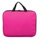 Папка на молнии с ручками STAFF EVERYDAY, А4, полиэстер, ярко-розовая, 270734 270734