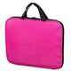 Папка на молнии с ручками STAFF EVERYDAY, А4, полиэстер, ярко-розовая, 270734 270734