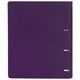 Тетрадь на кольцах БОЛЬШАЯ А4 (240х310 мм), 120 листов, под кожу, клетка, BRAUBERG "Joy", фиолетовый/светло-фиолетовый, 404506 404506