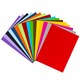 Цветная бумага А4 ТОНИРОВАННАЯ В МАССЕ, 160 листов, 16 цветов, 80 г/м2, BRAUBERG, 115089 115089